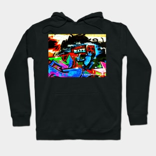 Graffiti Wall  Razz Philly Hoodie